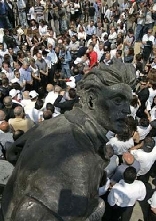 Samir Kassir Mourners Sit-in